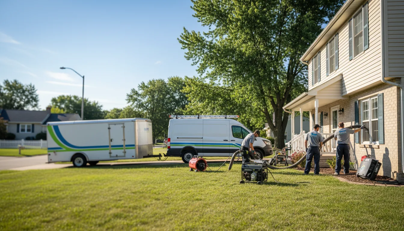 Flooded Basement Restoration And Cleanup With Repair in Loyal, WI near me